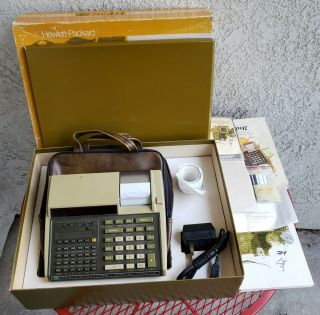 Vtg Hewlett - Packard Hp 97 Programmable Calculator