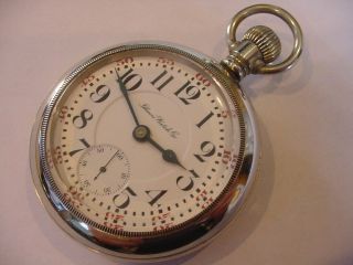 Scarce 18s 21j Illinois Bunn Special Adjusted “6”six Positions Antique Watch
