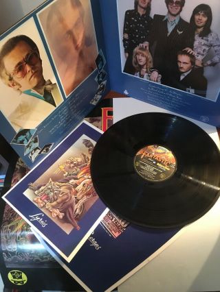 Elton John " Captain Fantastic " Gatefold Vinyl Lp Djh 20500 Ex/nm,