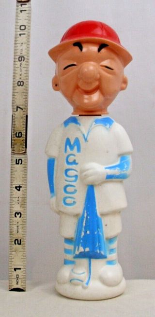 Mr Magoo Cartoon Character Colgate Soaky Bubble Bath Figure Bottle 1960s