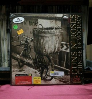 Double Vinyl Lp 2008 Album 180g Guns N Roses Chinese Democracy Best Buy