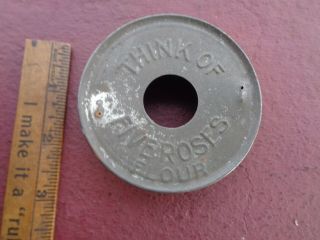 Early Advertising Five Roses Flour Tin Cookie Cutter Missing Handle