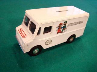 Vintage Nintendo 1990 Limited Edition Ertl " Mario Bros.  " Truck Coin Bank