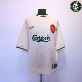 FOWLER 9 Liverpool Vintage Reebok Away Football Shirt Jersey 1996/97 (XL) 46/48 2