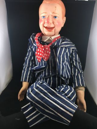 Wc Fields Ventriloquist Dummy 1980 Not No Hat 30”