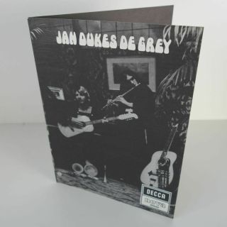 Jan Dukes De Grey 1969 4 - Page Info Folder Sorcerers Prog Psych Deram Decca Nova