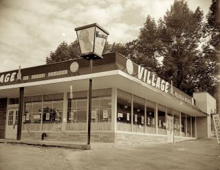 1960s Photo Negative Ice Cream Parlour Parlor Soda Fountain Shop Scranton Pa