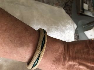 Hand Hitched Horse Hair Bracelet Montana State Prison Hand Made Collectable 3