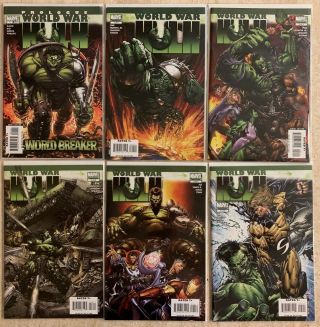 World War Hulk 1 2 3 4 5 Prologue Front Line 1 - 6 Gamma 1 - 4 X - Men 1 - 3 | 26 Total