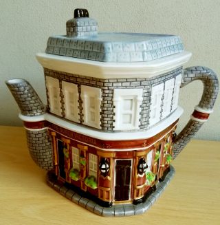 Annie Rowe “queen Victoria” Ornamental Hand Painted Ceramic Teapot