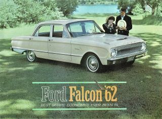 1962 Ford Falcon Tudor Fordor Futura Club Wagon Station Bus Sales Brochure