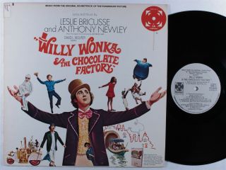 Willy Wonka Chocolate Factory Ost Leslie Bricusse/anthony Newley Paramount Lp Nm