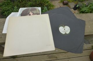 The Beatles - The White Album Mono Apple Pmc 7067/8 Uk 1968 1st W/ Inserts 2xlp