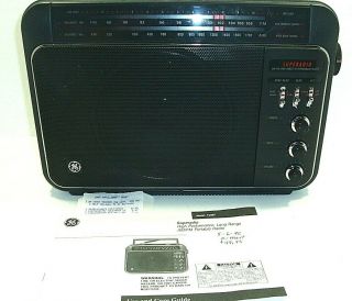 Ge Radio 3 7 - 2887a Am Fm General Electric Vintage Boombox In Near To