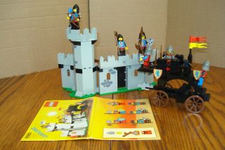 Vintage Lego Legoland Castle Battering Ram 6062 W/ Instructions Complete