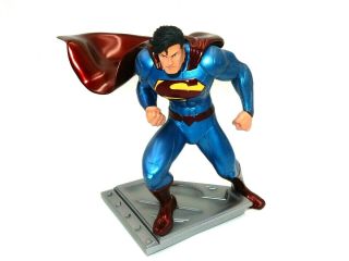 2013 Superman Dc Collectibles " The Man Of Steel " Statue By Jim Lee