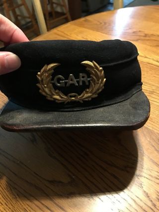 Gar Hat Pin Civil War Veterans Antique Vintage Grand Army Of The Republic Rare