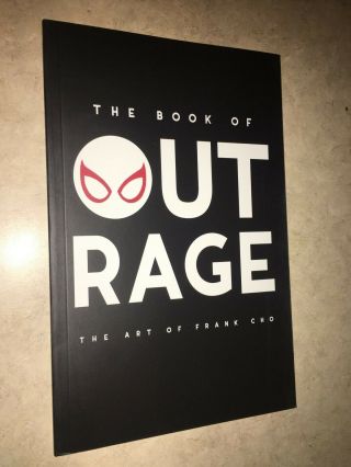 The Book Of Outrage The Art Of Frank Cho Signed (marvel Dc Star Wars Sexy Funny)