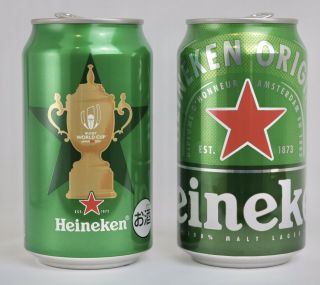 Rugby World Cup Japan Beer Can = Heineken Rugby World Cup Japan 2019