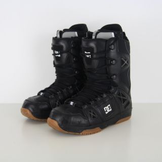 Vintage Mens Dc Shoe Co Phase Snowboard Snowboarding Boots Uk 9 2006 Black 3332