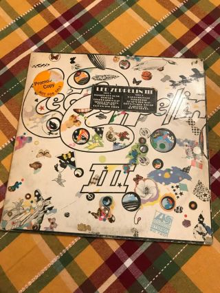 Led Zeppelin Iii 3 Promo Very Rare And Hard To Find