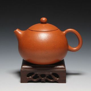 Oldzisha - Rare China Yixing Zisha Old 220cc Pure Zhuni Small " Xishi " Teapot