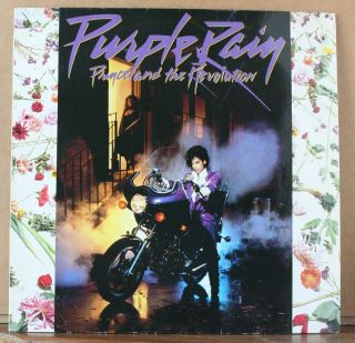 Prince - Purple Rain Lp - Coloured Vinyl,  Poster