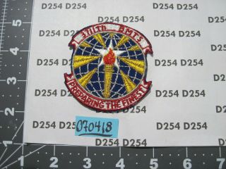 Usaf Air Force Squadron Patch 3711th Basic Military Training Sqdn Bmts Variant