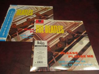 The Beatles Please Please Me Mono Japan Obi,  Germany 180 Gram Collectors Lp Set