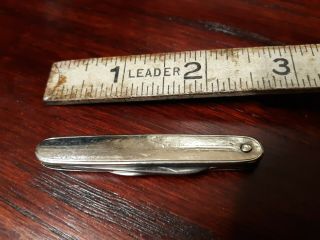Esemco Vintage Knife 10k/14k/sterling?? Gold/silver Scrap Possibility
