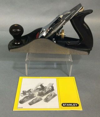 2002 Stanley Bailey No.  4 1/2 Smoothing Plane Complete Euc