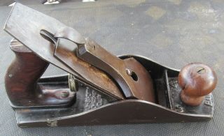 Older Stanley Bailey No.  4 - 1/2 C Corrugated Woodworking Plane - Two 1902 Patents