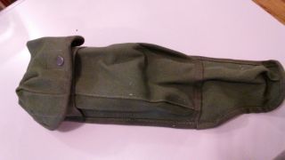Military Radio Antenna & Microphone Bag Canvas Harris Prc 9/25/77/117 Cw - 503