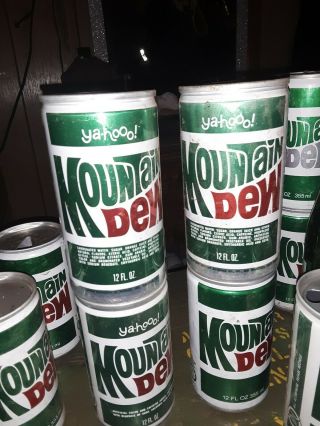 Vintage Mountain Dew Cans And Bottles 2