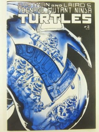Mirage Teenage Mutant Ninja Turtles (vol 1) 2 2nd Print Vf/nm Ships