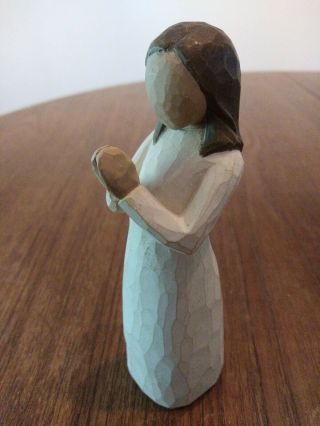 Willow Tree Sisters By Heart Susan Lordi Figurine W/ Praying Hands 2000 Demdaco