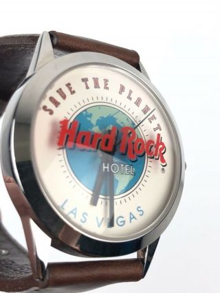 Hard Rock Cafe Vintage Las Vegas Watch Never Worn Leather Band