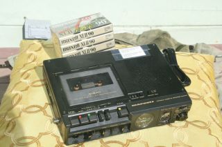 Pristine Vintage Marantz Pmd222 Prof.  3 Head Portable Analog Cassette Deck