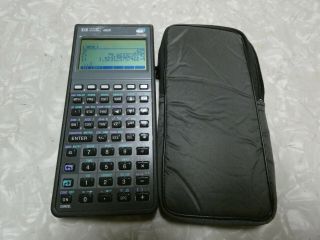 Vintage Hp 48gx Graphing Calculator With Soft Case