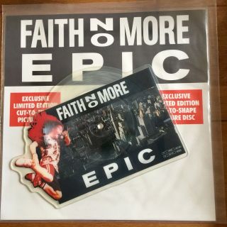 Faith No More - Epic 7” Shaped Picture Disc (2)