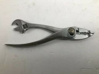Vtg Diamond Diamalloy Dh16 Handyboy Adjustable Wrench Pliers Tools Duluth Mn Usa