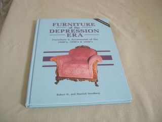 1990 Book,  Furniture & Accessories Of The Depression Era,  1920 - 1940,  Swedberg
