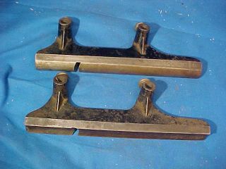 Early 20thc Stanley No 45 Wood Combination Plow Plane Fence 8r,  8h Piece Parts
