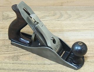 Type 16 1933 - 1941 Stanley Bailey No.  3 Smooth Plane - Vintage Hand Tool - U.  S.  A.