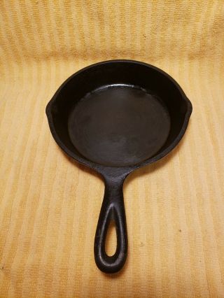 Vintage 3sk D Made In Usa 3 - Notch Cast Iron Skillet Frying Pan Lodge