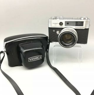 Vintage Yashica 1 C Lynx 5000e 35mm Film Camera Case Flash Film Holder Wrap E42
