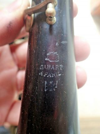 Vintage Cabart Grenadilla Wood Oboe