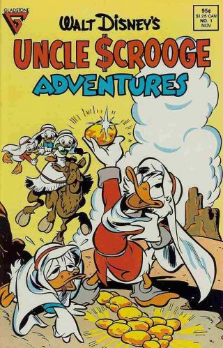 Uncle Scrooge Adventures 1 - 54 Nm 9.  4 Complete Set 1987 Walt Disney / Gladstone