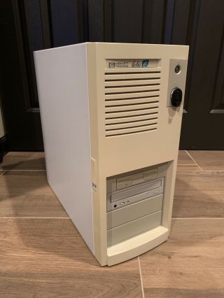 Vintage Hp Vectra Va 6/200dt Tower 64mb Ram 200mhz Intel Pentium Pro Windows 95