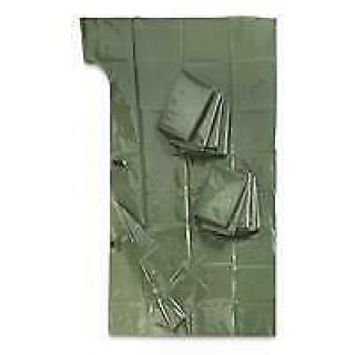 2 - East German Military Issued Tarp/ Poncho " S 6ft By 5ft - Heavy Duty 2/18